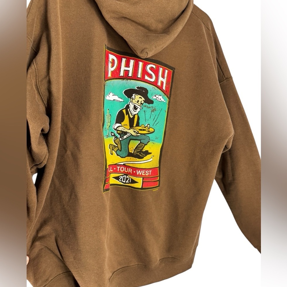 Phish Fall Tour West 2021 hoodie XL men’s Jim Pollack design